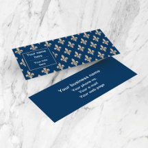 Fleur de Lis Motif, française, royale, crème, bleu