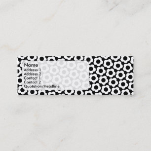 Carte De Visite Mini fleurs