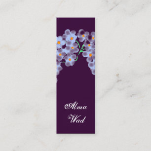 Carte De Visite Mini Fleurs minuscules