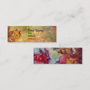 CARTE DE VISITE MINI GARDEN OF THE LOST SHADOWS / FLYING RED DRAGON