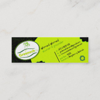 Carte De Visite Mini Greenosh B.C