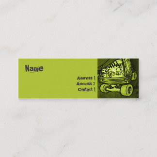 Carte De Visite Mini Grille - maigre