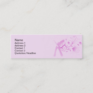 Carte De Visite Mini Guitare - maigre