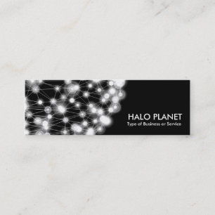 Carte De Visite Mini Halo Planet - Noir