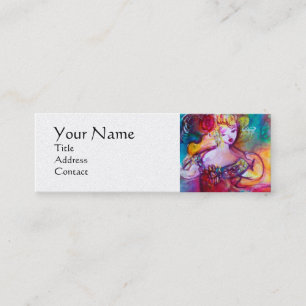 CARTE DE VISITE MINI HARMONY TRIO MUSIQUE PRINTEMPS CONCERT