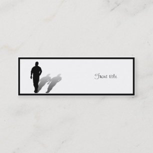 Carte De Visite Mini Homme disparu