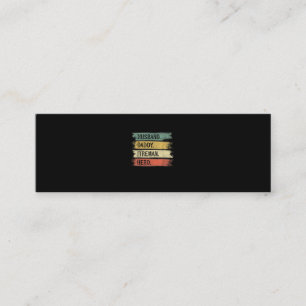 Carte De Visite Mini Homme Mari Daddy Fireman Hero Pompier