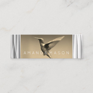 Carte De Visite Mini Humming Bird   Photographe