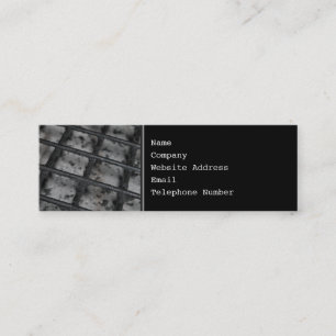 Carte De Visite Mini Image de gril de BBQ