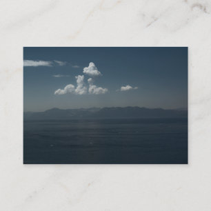 Carte De Visite Mini impression de bleus d'été