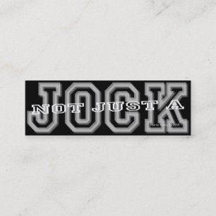 Carte De Visite Mini Jock - Social Media Personal Card