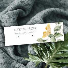 Carte De Visite Mini Joli Jardin Papillons Papillons à oreille Affichag