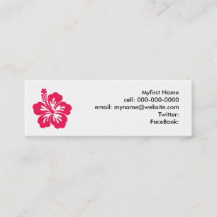 Carte De Visite Mini Ketmie