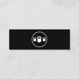 Carte De Visite Mini Kettle Bell Personal Trainer