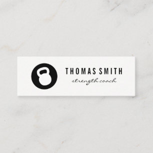 Carte De Visite Mini Kettle Bell Personal Trainer