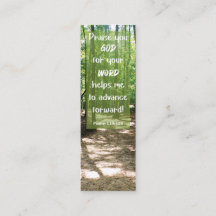 La Bible Verse La Parole de DIEU me conduit Mini S