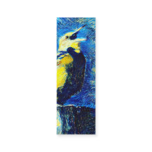 Le Signet de style VanGogh aux oiseaux solitaires
