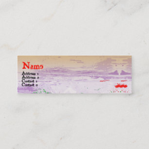 CARTE DE VISITE MINI LÈVRES