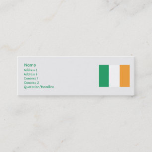 Carte De Visite Mini L'Irlande - maigre