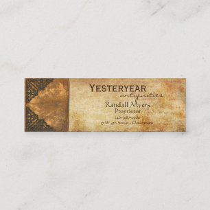 Carte De Visite Mini Livre antique II