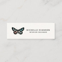 Logo minimaliste de papillon d'aquarelle