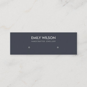 CARTE DE VISITE MINI LOGO SIMPLE D'ÉTABLISSEMENT D'AFFICHAGE D'ÉTIQUE