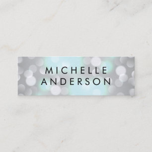 Carte De Visite Mini Lueur Bokeh