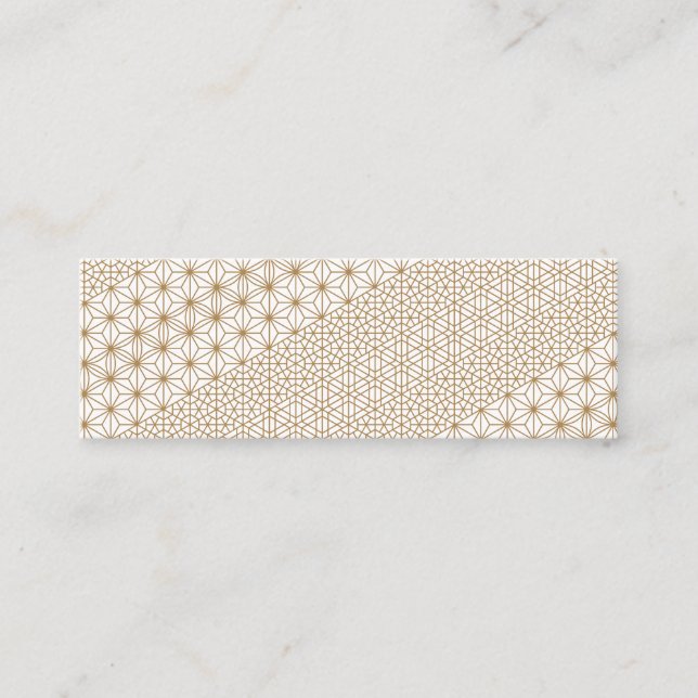 Carte De Visite Mini Luxe (Devant)