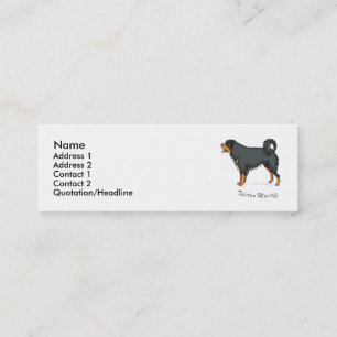 Carte De Visite Mini Mastiff tibétain
