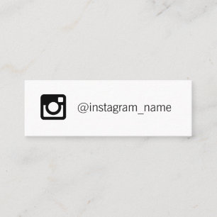 Carte De Visite Mini Médias sociaux