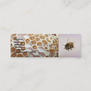 Carte De Visite Mini Miel Bee
