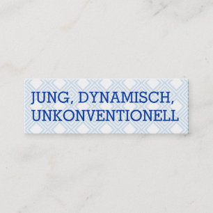 Carte De Visite Mini Mini-cartes de visite