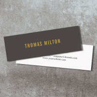 Moderne Elegant Grey Jaune Consultant Réseau