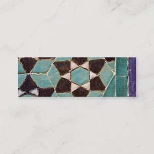Carte De Visite Mini Mosaïque vitrée de tuile