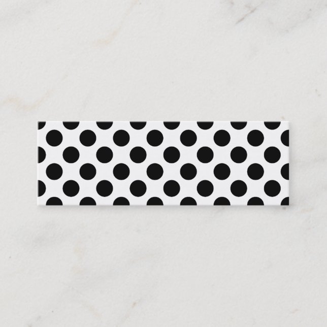 Carte De Visite Mini Motif (Devant)