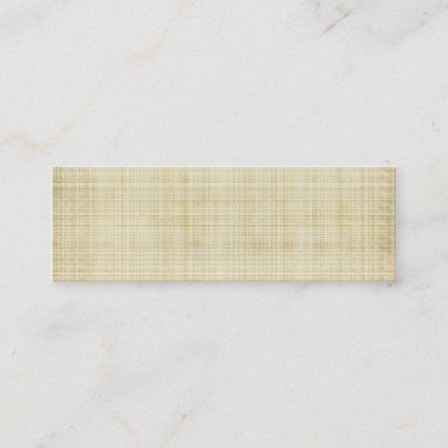 Carte De Visite Mini Motif antique de tissu (Devant)