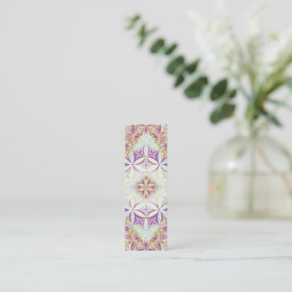 Carte De Visite Mini Motif Fleur de Vie