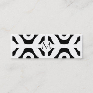 Carte De Visite Mini Motif géométrique