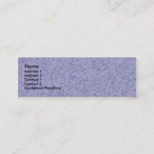 Carte De Visite Mini Mur gris bleu