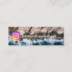 Carte De Visite Mini Océan et plage