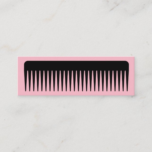 Carte De Visite Mini Peigne de prise des yeux (Devant)