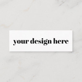 Carte De Visite Mini Personnaliser ou Customiser