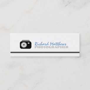 Carte De Visite Mini Photographe