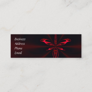 Carte De Visite Mini Pincement marron