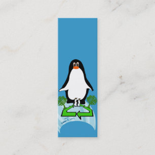 Carte De Visite Mini Pingouin mondial