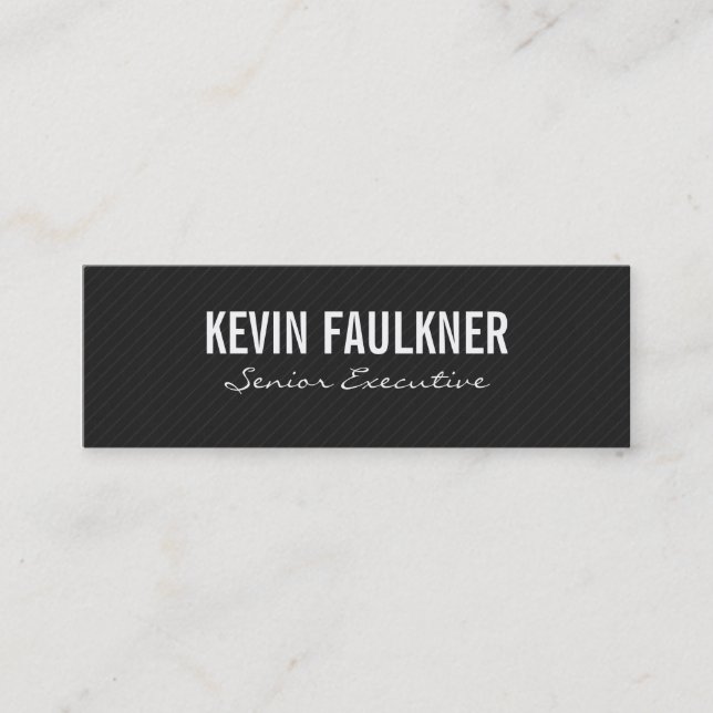 Carte De Visite Mini Pinstripe (Devant)