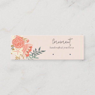 Carte De Visite Mini Porte-boucles florales de l'Ambrosia