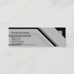 Carte De Visite Mini professionnel de pointe :