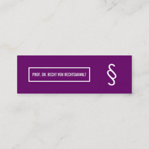 Carte De Visite Mini professionnel moderne