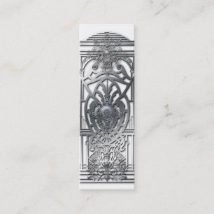 CARTE DE VISITE MINI PROVIDENCE : MÉDAILLONS ARGENTÉS